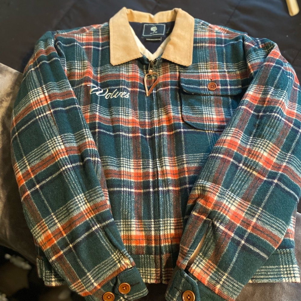 Darc Sport Quilted Flannel Logan Jacket in Florest Plaid.